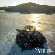Необитаемый остров Папенберга зимой: идти холодно, зато недалеко (ФОТО)