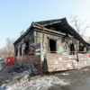 Недавно на Голубиной Пади сгорел заброшенный дом — newsvl.ru