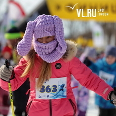660 спортсменов приняли участие в «Русской гонке» на лыжах во Владивостоке 