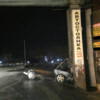 Автомобиль врезался в опору и загорелся — newsvl.ru