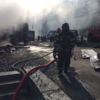 Дым от сгоревшего фасада здания был виден в соседних районах города — newsvl.ru