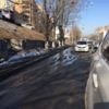 Вода с пожарных шлангов потекла дальше на Народный проспект и стала превращаться в лёд — newsvl.ru