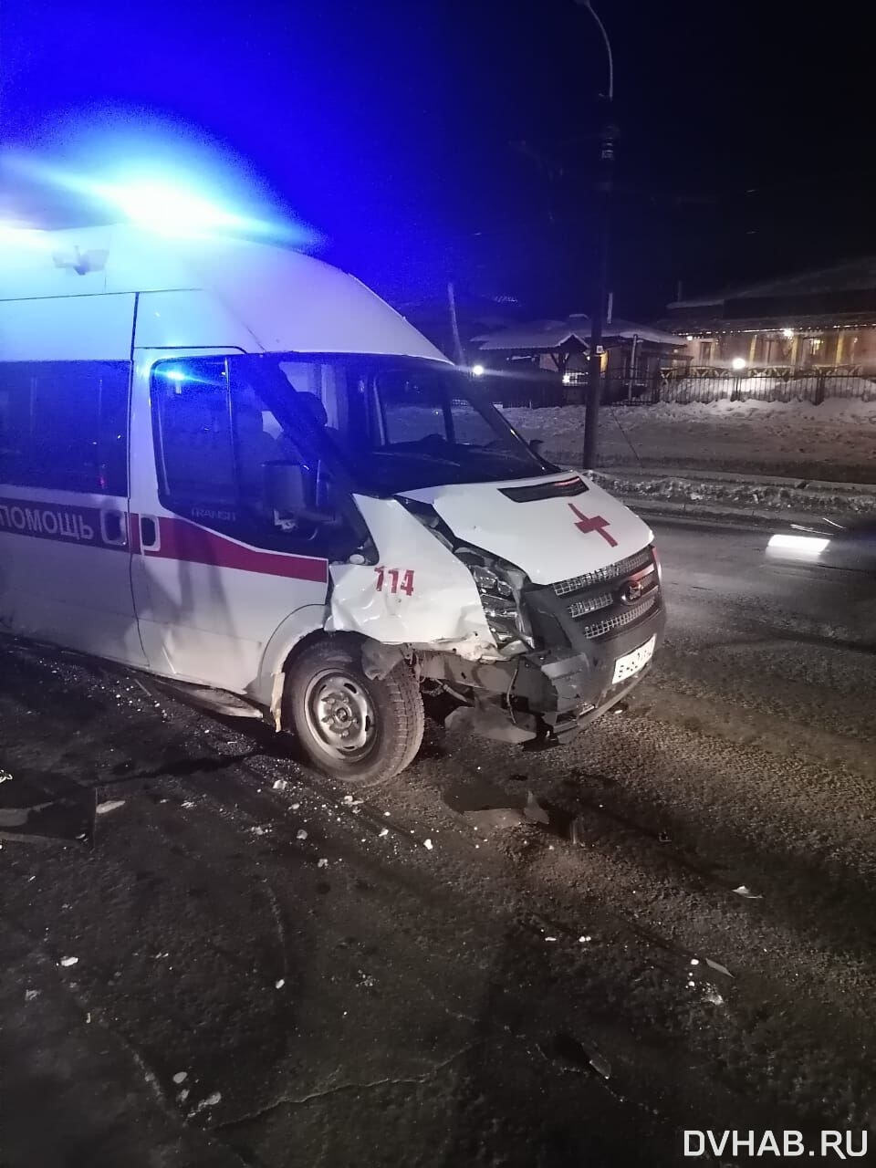 Фельдшер скорой помощи пострадала в ДТП на Волочаевской (ФОТО) — Новости  Хабаровска