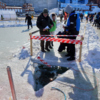 Участнику, нашедшему контрольную точку, необходимо дёрнуть за верёвку, чтобы буй ушёл на время под воду — newsvl.ru