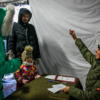Регистрация на эстафету была организована в армейской палатке — newsvl.ru
