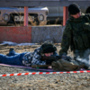 Те, кто прошёл четыре испытания, могли пострелять в тире — newsvl.ru