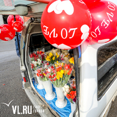 Администрация Владивостока определила 26 легальных площадок для торговли цветами к 8 Марта 