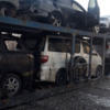 Три машины сгорело, и ещё три повреждены огнём — newsvl.ru