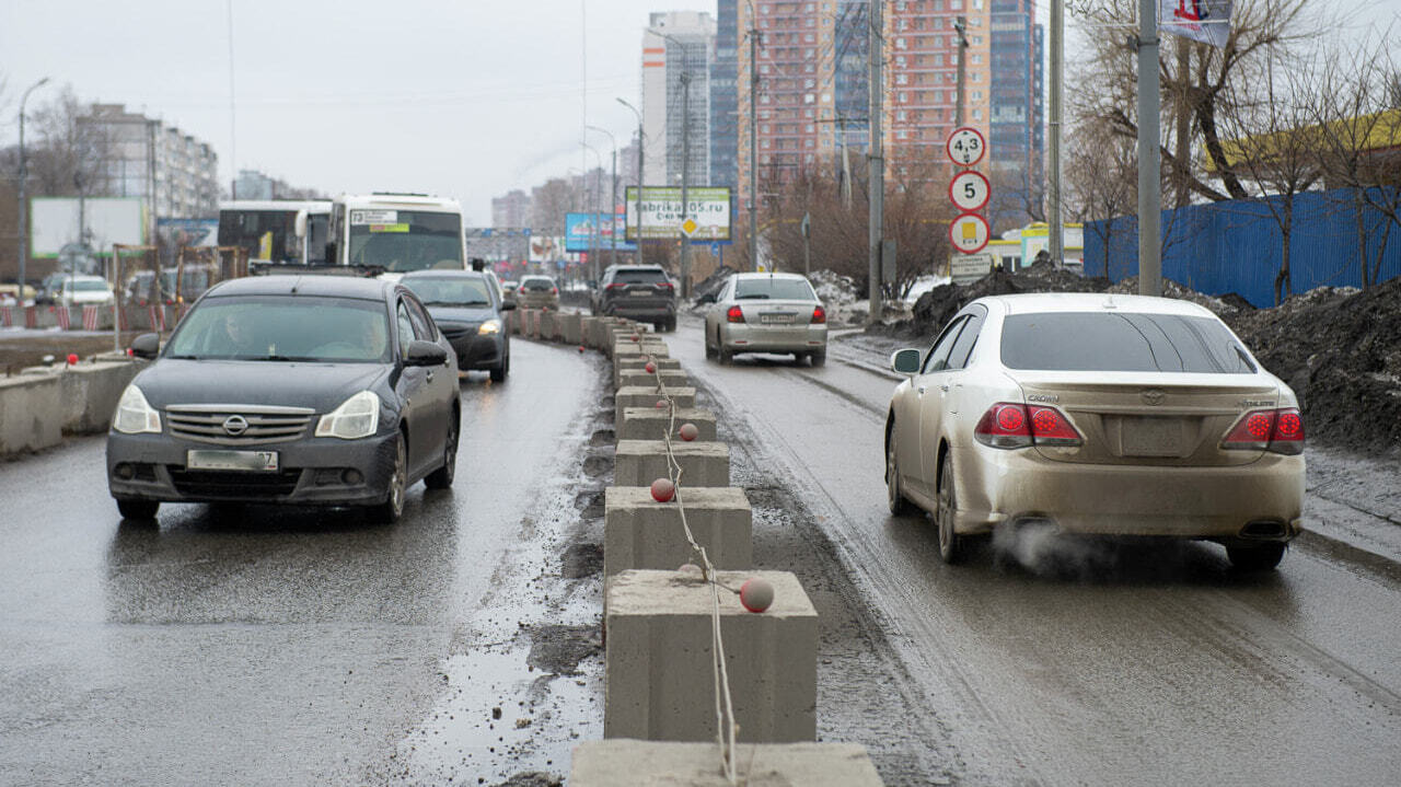 В два раза сократилось количество полос для движения на Павла Морозова  (ФОТО; ВИДЕО) — Новости Хабаровска