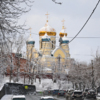 Заснеженные купола храма и деревья в Покровском парке выглядели сказочно этим утром — newsvl.ru