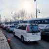 Из-за автобусов, которые привезли во Владивосток гостей праздника, на дороге образовалась большая пробка — newsvl.ru