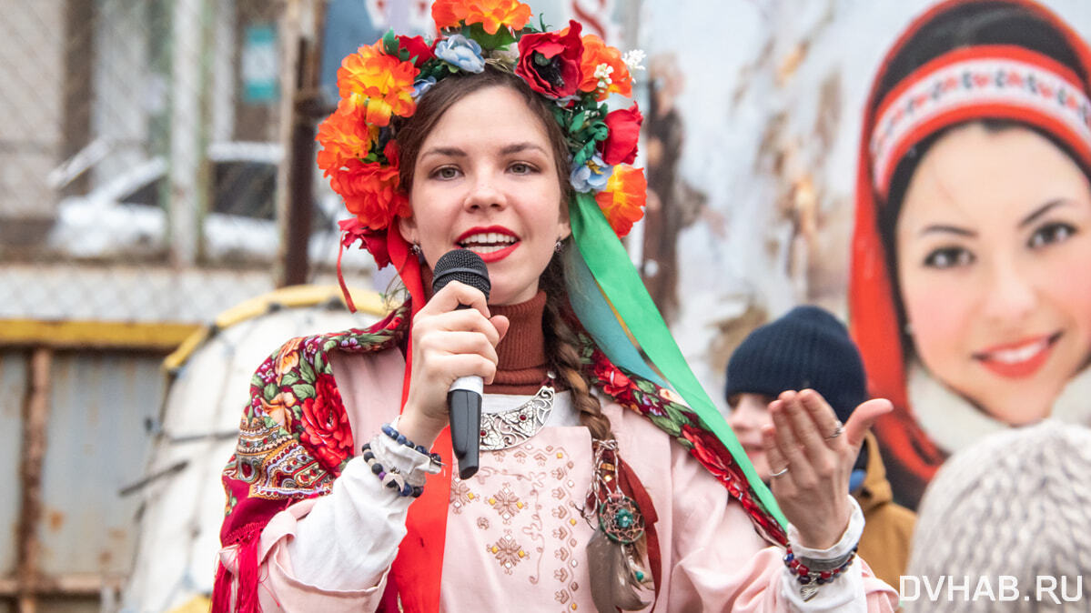 Древнерусскую масленицу отпраздновали в Хабаровске (ФОТО; ВИДЕО)