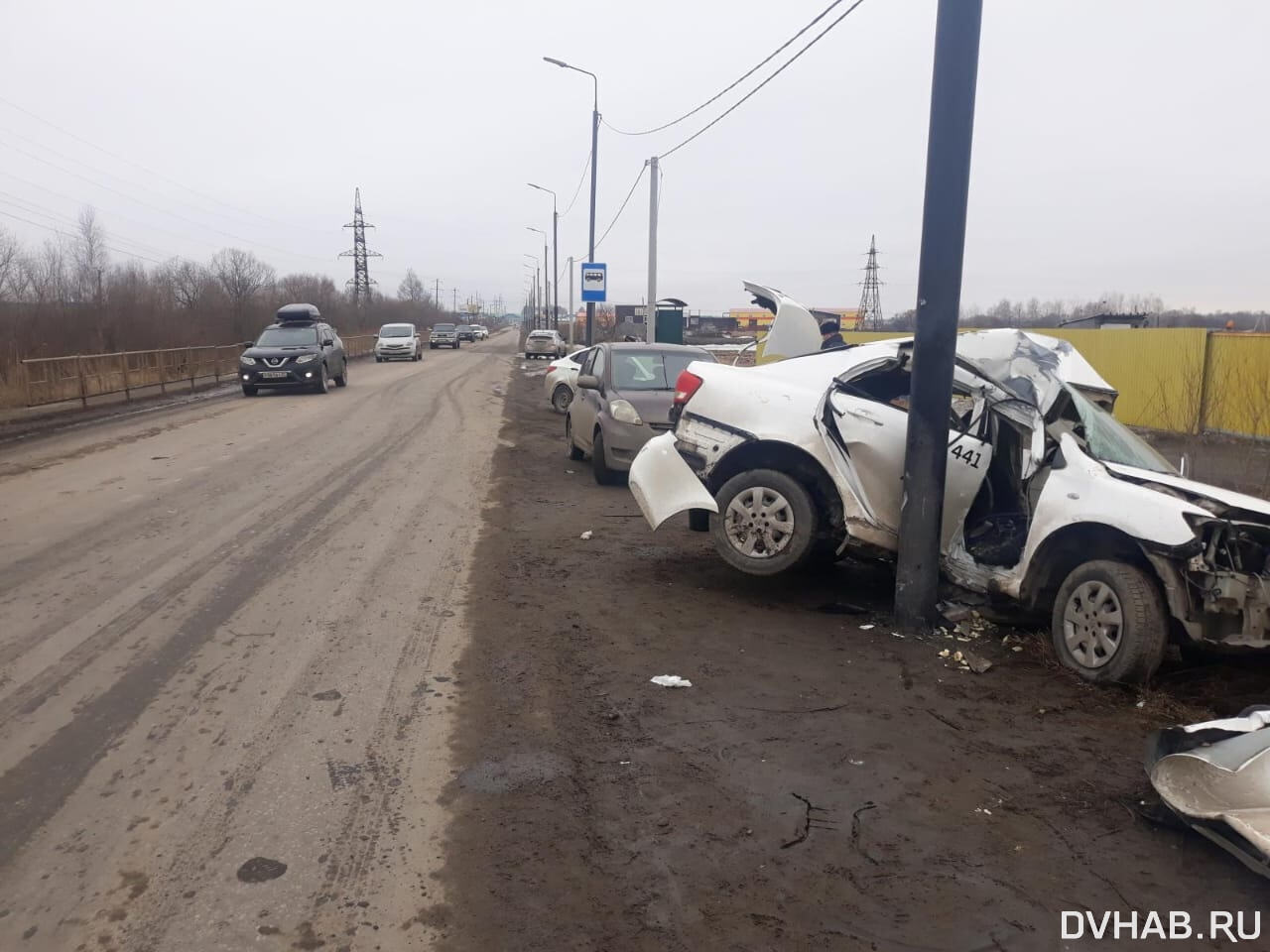 С одним погибшим: братья разбились в автокатастрофе на улице Новой (ФОТО;  ВИДЕО) — Новости Хабаровска