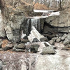 На одном из Кравцовских водопадов обрушилась горная порода