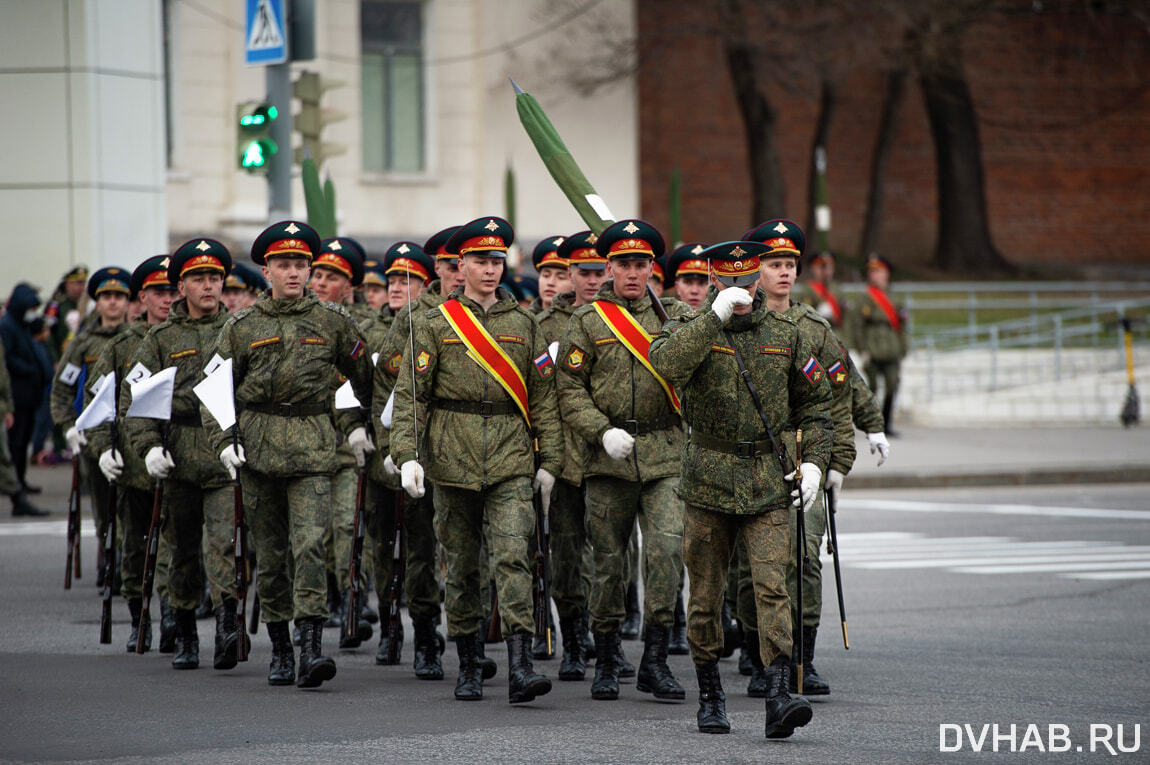 Фото парада в хабаровске