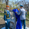 На благоустроенной территории установили памятный камень — newsvl.ru
