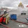«Сухих рукавов!»: пожарные отметили профессиональный праздник в центре Владивостока выставкой и демонстрацией умений (ФОТО)