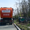Контейнер переполнен, но мусоровоз уже на месте — newsvl.ru