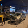 Ночью на Олега Кошевого произошло ДТП с четырьмя автомобилями, мусоровозом и сбежавшим водителем