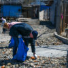 Волонтёры тщательно собирали мусор на территории — newsvl.ru