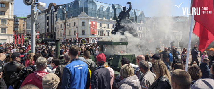 9 мая владивосток фото