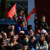 На празднование Дня Победы горожане брали с собой тематическую атрибутику  — newsvl.ru