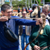 Горожане смогли проверить меткость в стрельбе из лука... — newsvl.ru