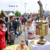Жителей города угощали чаем из русского самовара — newsvl.ru
