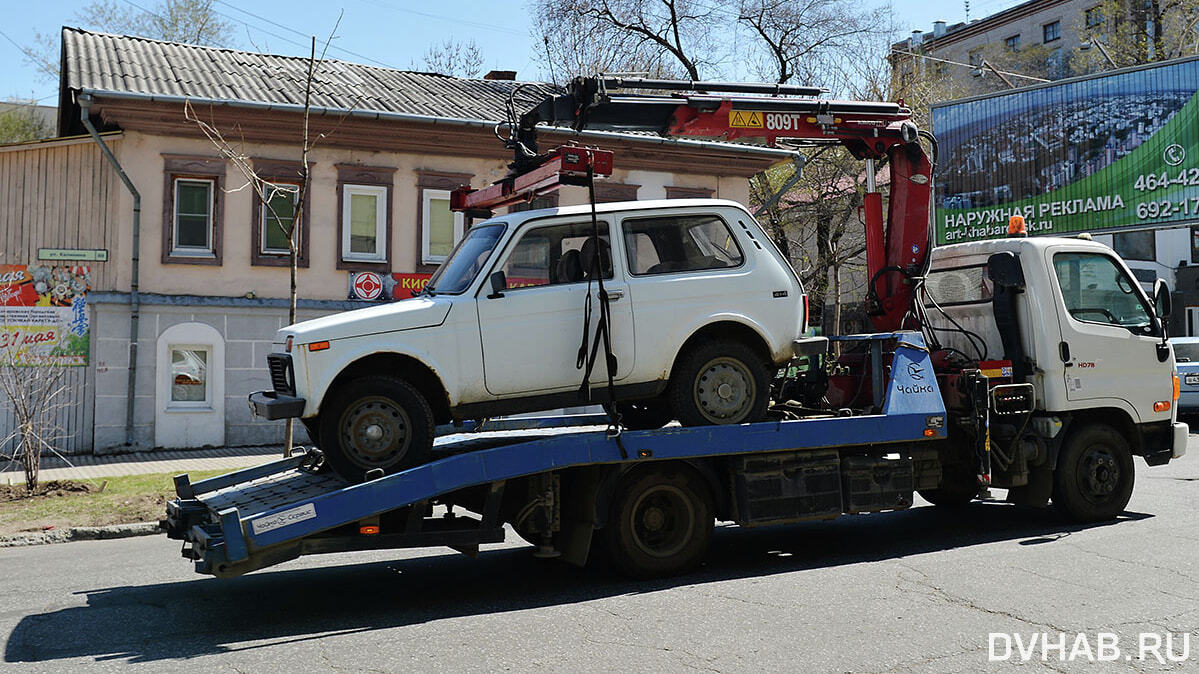 Эвакуация автомобилей подешевеет в Хабаровском крае