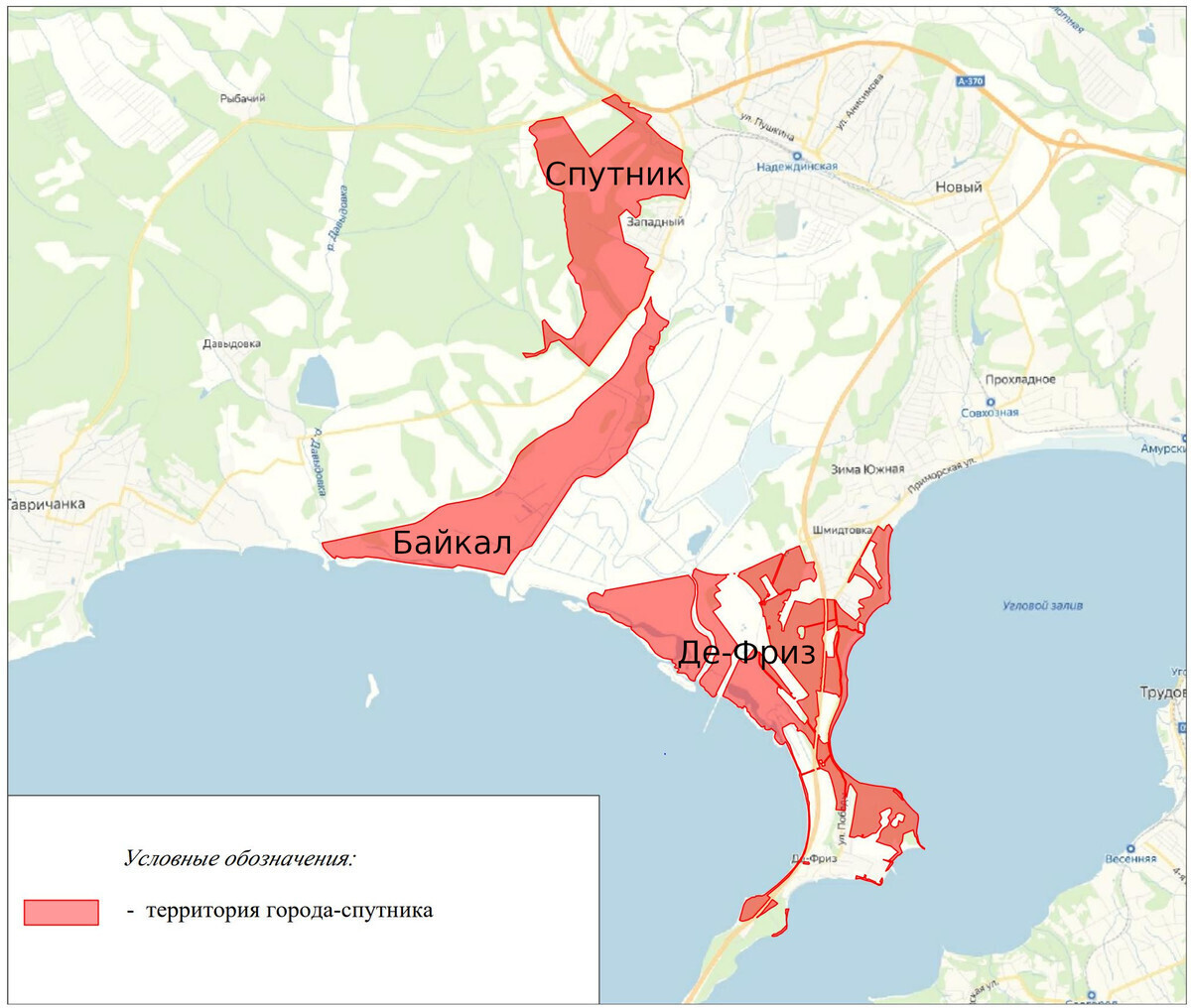 Строительство города Спутника начнётся с набережной и торговых центров –  Новости Владивостока на VL.ru