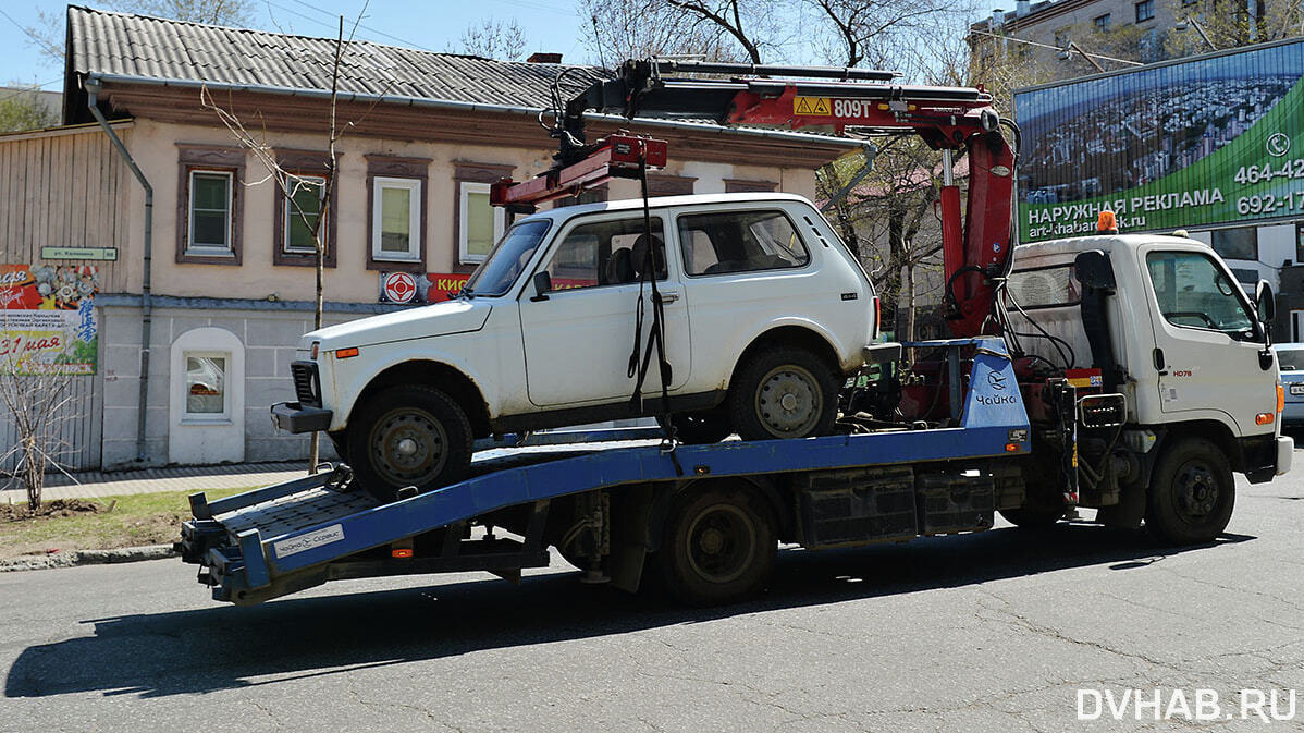 Оперативная информация: 20 автомобилей эвакуировано с дорог Хабаровска