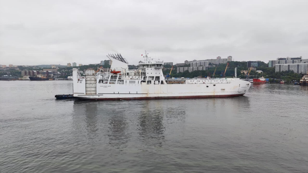 Построенный на АСЗ паром «Александр Деев» вышел в море (ФОТО) — Новости  Хабаровска