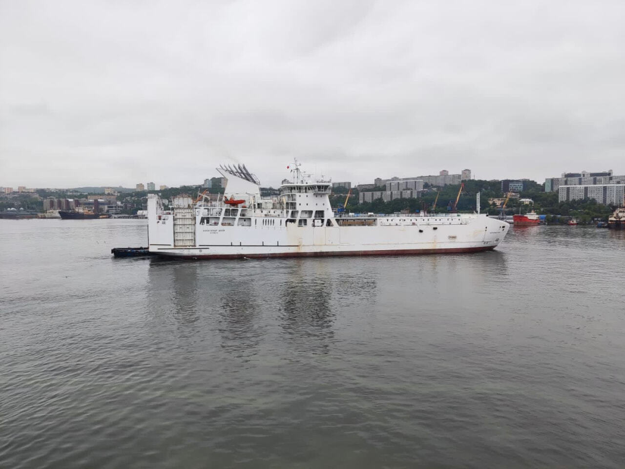 Построенный на АСЗ паром «Александр Деев» вышел в море (ФОТО) — Новости  Хабаровска