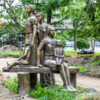 Скульптурная группа «Матери-сёстры», автором является Валерий Ненаживин — newsvl.ru
