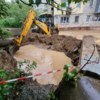 Сегодня техника СГТ пытается отвести воду — newsvl.ru