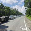 Из-за хорошей погоды автомобильные заторы выстроились на Шамору и Русский остров (ФОТО)