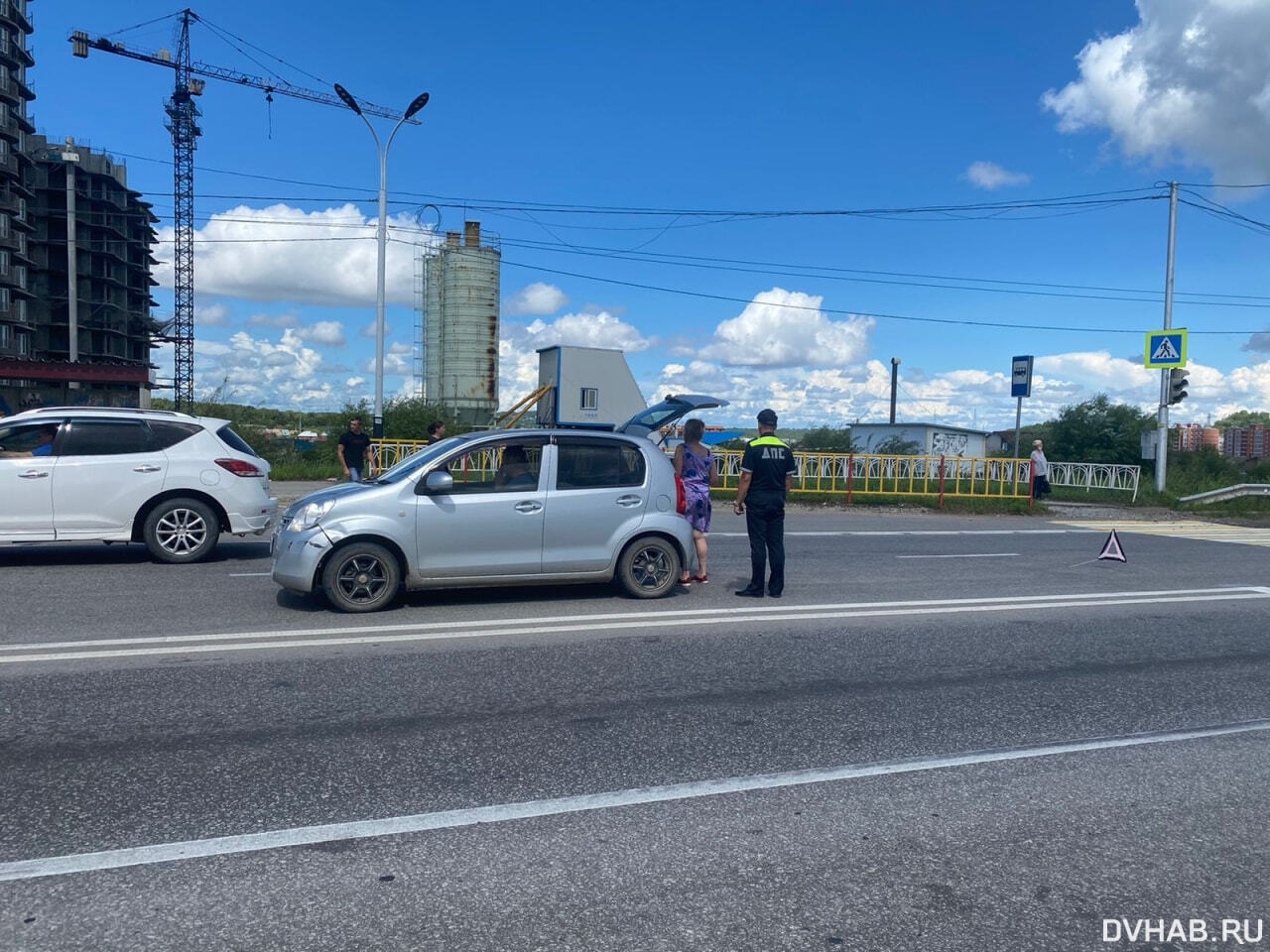 Бабушка на дедушку: на Трехгорной автомобилистка сбила пешехода (ФОТО) —  Новости Хабаровска