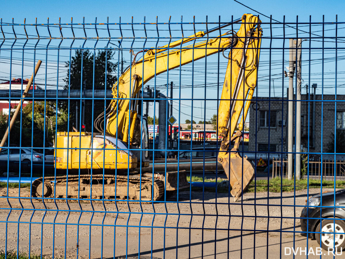 Строительство тайного объекта началось на Павла Морозова (ФОТО) — Новости  Хабаровска