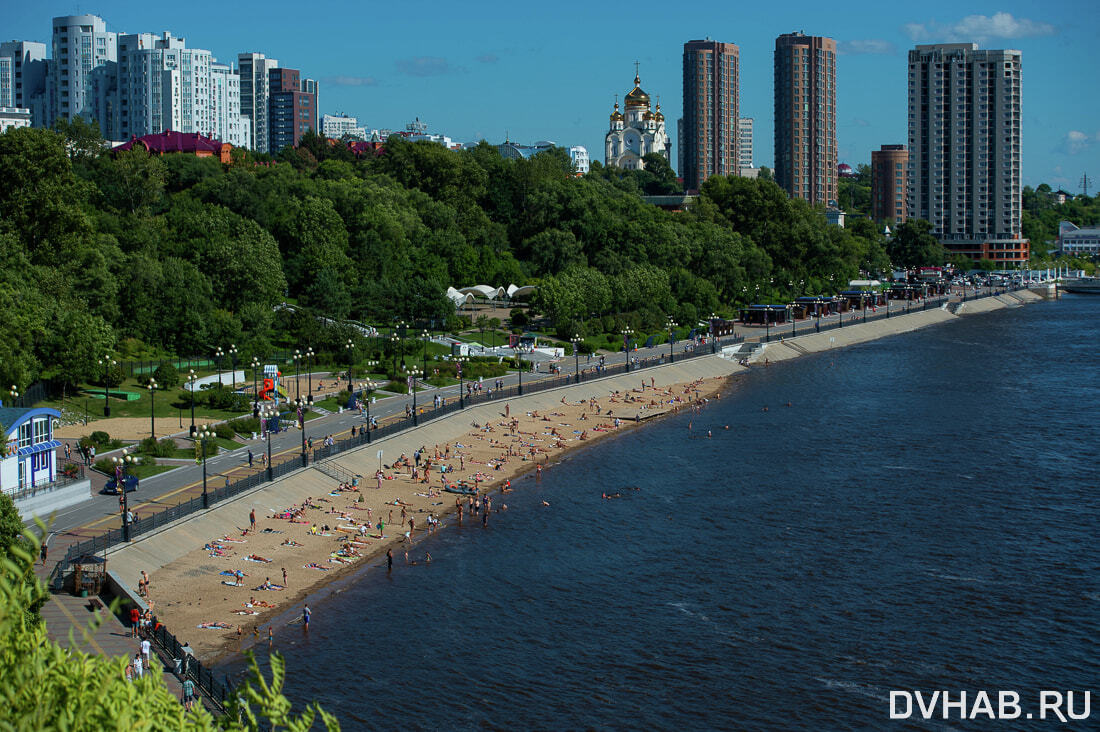 Набережная в хабаровске сегодня фото