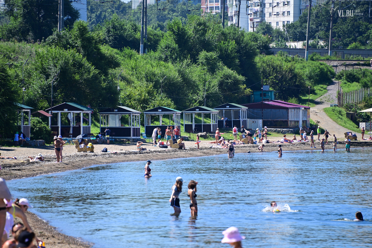 Пляж на второй речке владивосток