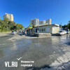 На Кирова вновь заливало дорогу – на этот раз из-за засора канализации
