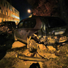 Подросток в Уссурийске взял покататься Toyota Ractis у знакомого и врезался в два припаркованных авто