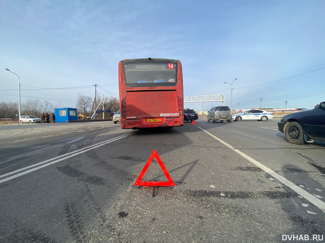 ДТП с пострадавшими устроил водитель автобуса на Горького (ФОТО) — Новости  Хабаровска