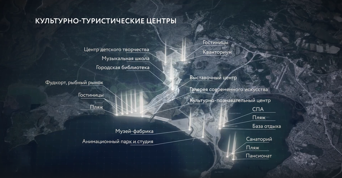 Город спутник приморский край проект