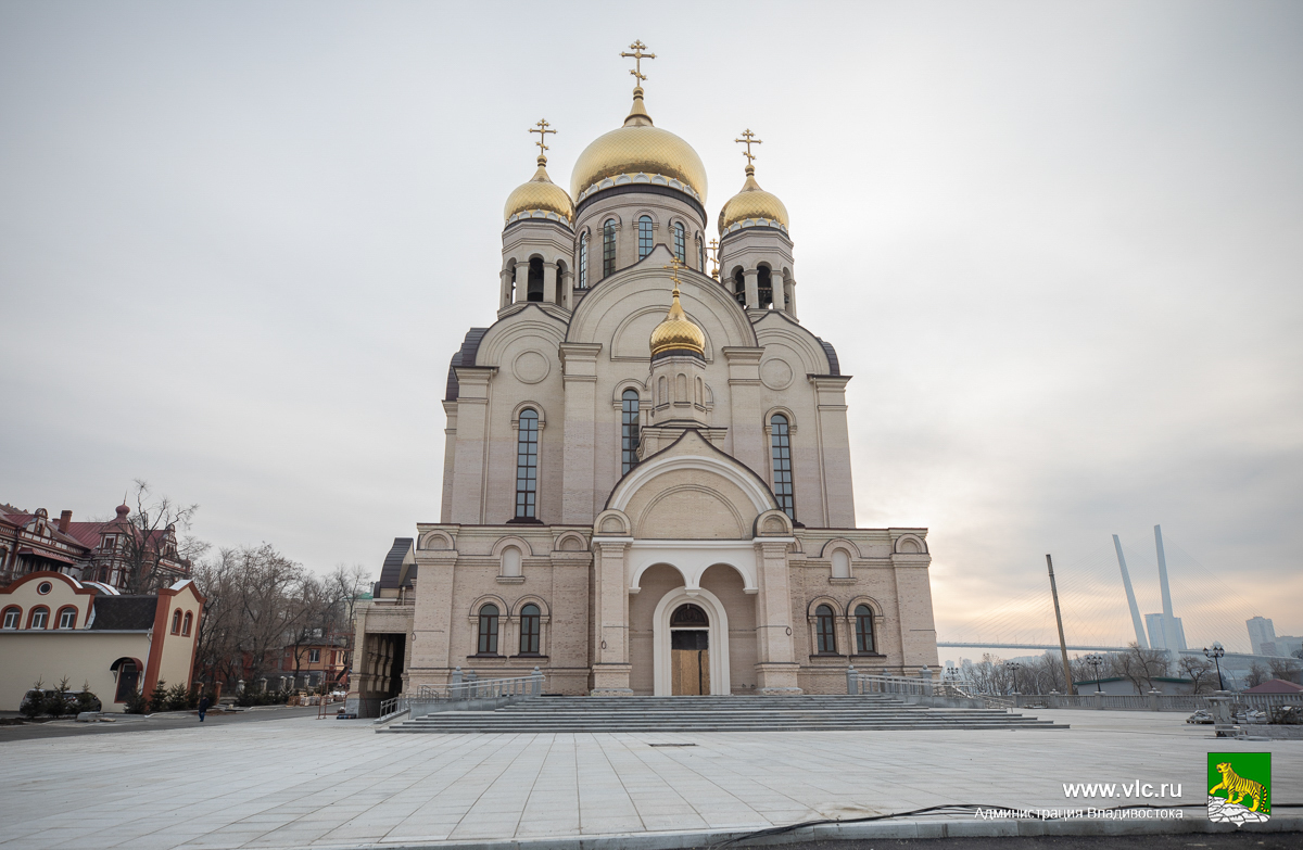 Богослужения в храме на центральной площади Владивостока могут начаться  летом 2023 года (ФОТО) – Новости Владивостока на VL.ru