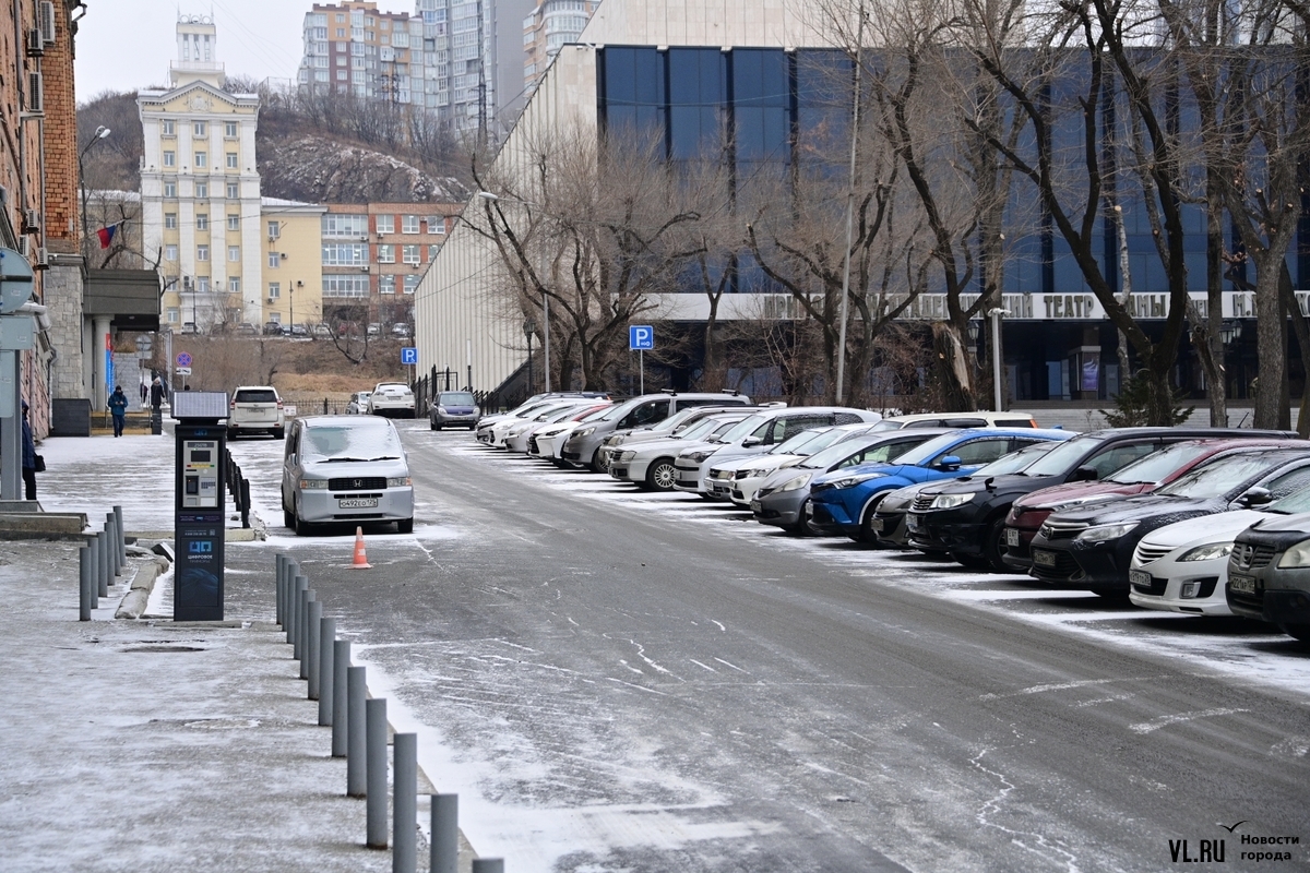 Во Владивостоке полноценно заработала платная парковка вдоль дорог (ФОТО) –  Новости Владивостока на VL.ru