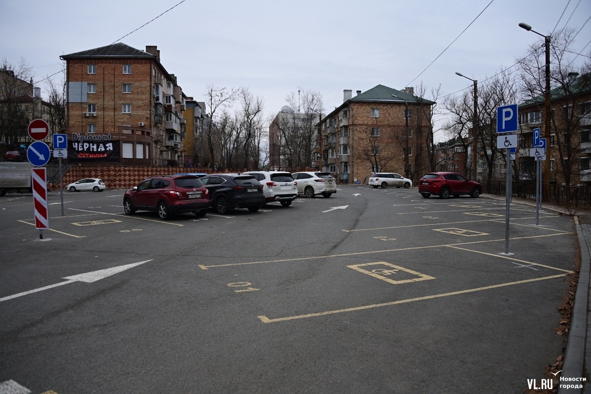 Во Владивостоке полноценно заработала платная парковка вдоль дорог (ФОТО) –  Новости Владивостока на VL.ru