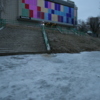 Пешеходная зона у бывшего кинотеатра во льду — newsvl.ru