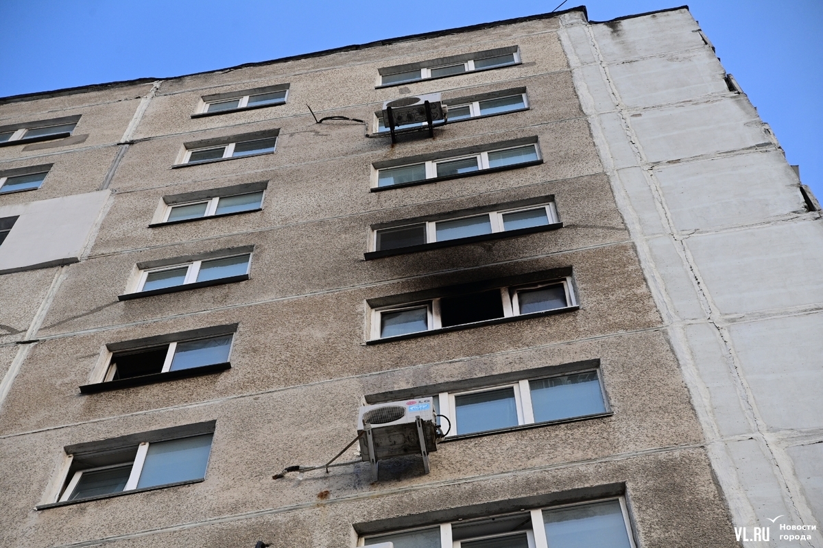 На пожаре в районе Третьей Рабочей погибли двойняшки — их мать  госпитализирована (ФОТО) – Новости Владивостока на VL.ru