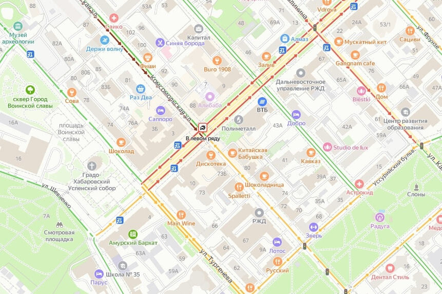 Муравьева амурского 4 карта